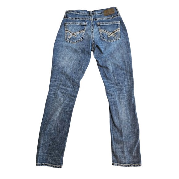 BKE Mason Men’s Jeans 32x32 Straight Leg Medium Wash ABP1957 Cotton Blend - Picture 3 of 4